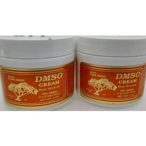 2 Nature's Gift DMSO Cream with Aloe‎ Vera Rose Scented 2oz each